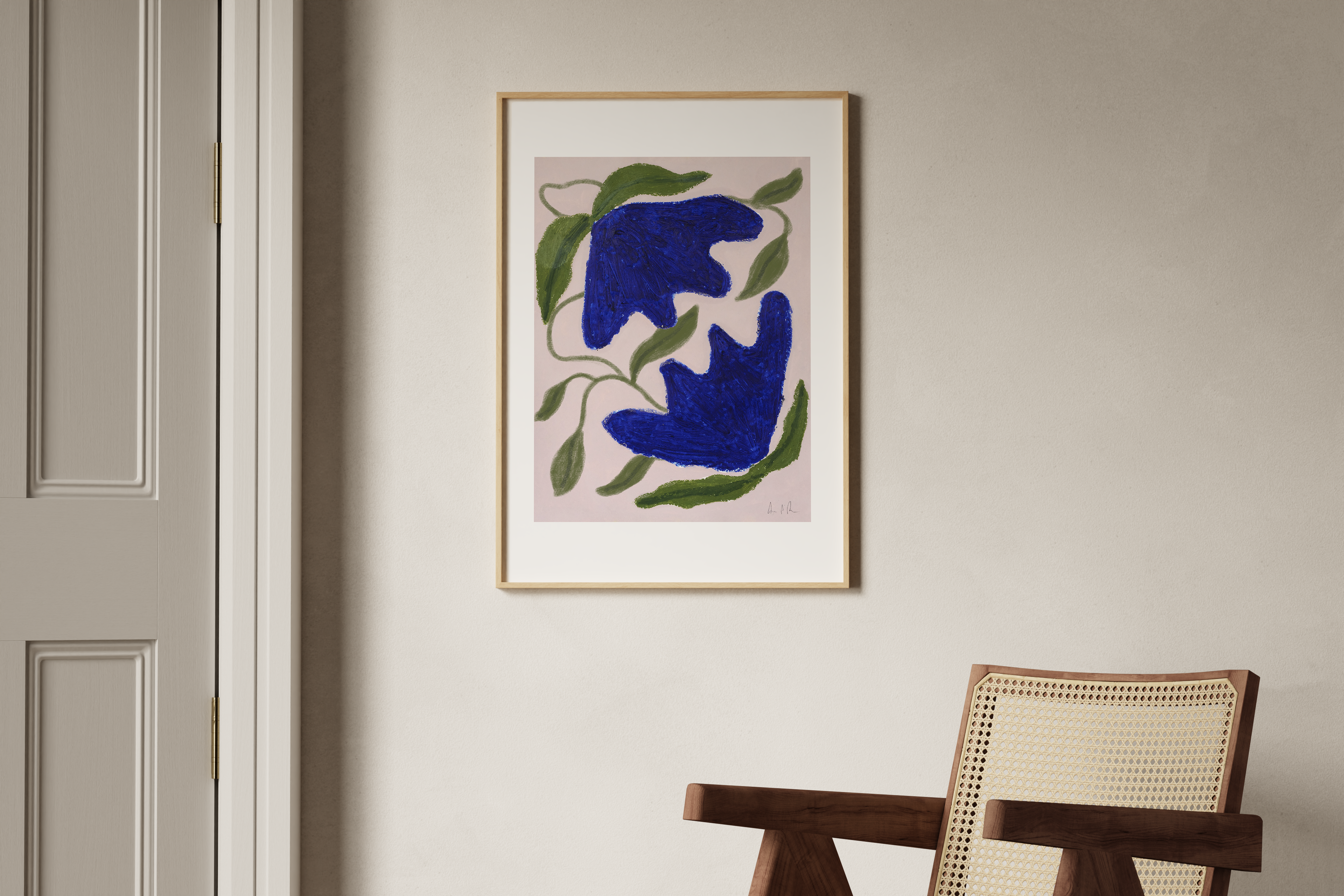 Blue Anemones No. 02