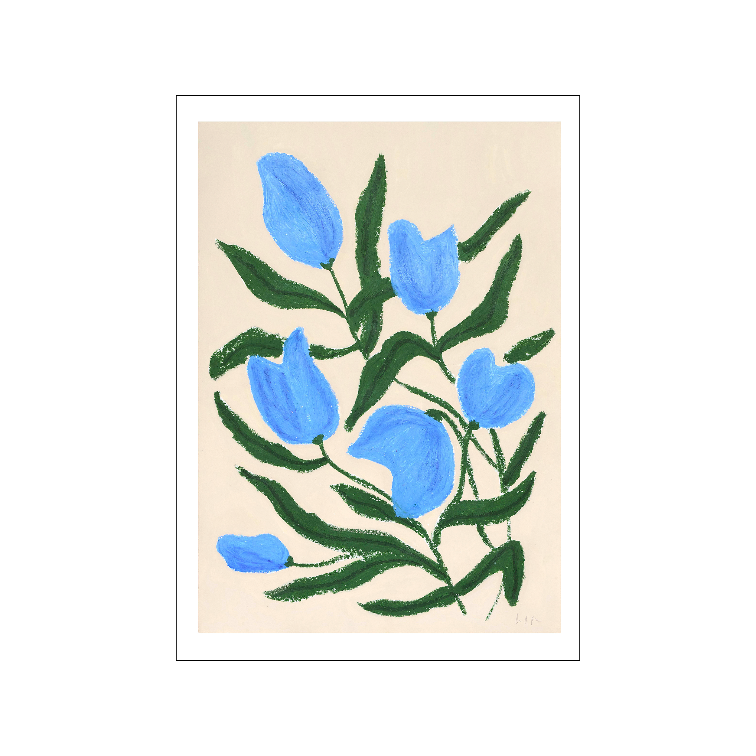 Blue Tulips